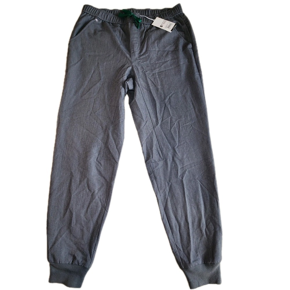 FIGS Technical Collection Scrub Pant Mens L Gray Tansen Joggers 2.0 Workwear NEW
